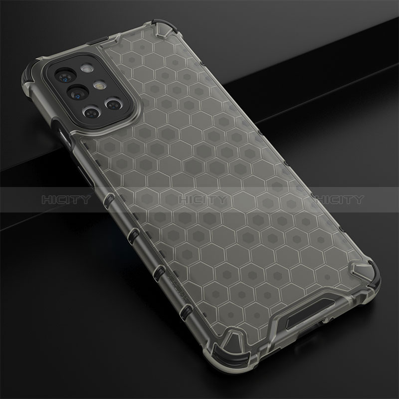 Carcasa Bumper Funda Silicona Transparente 360 Grados AM3 para OnePlus 9R 5G Negro