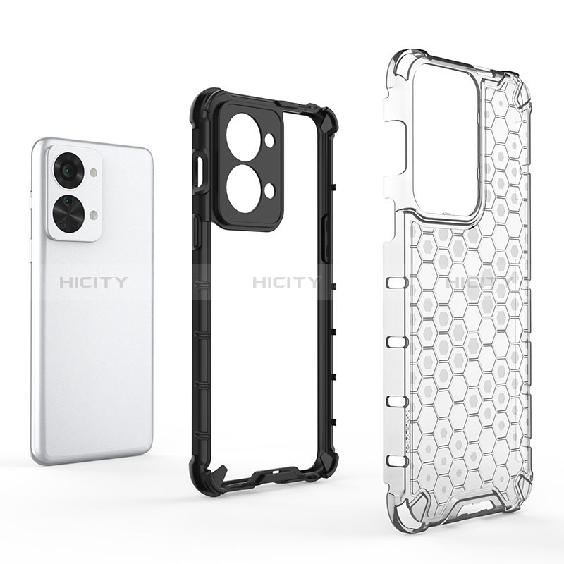 Carcasa Bumper Funda Silicona Transparente 360 Grados AM3 para OnePlus Nord 2T 5G