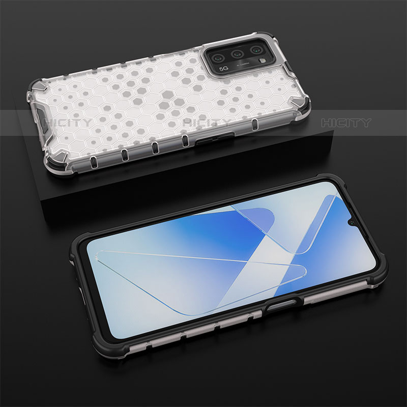 Carcasa Bumper Funda Silicona Transparente 360 Grados AM3 para Oppo A55 5G