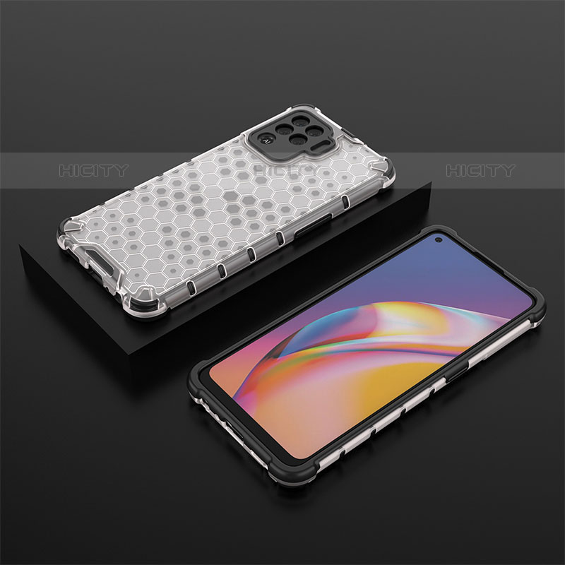 Carcasa Bumper Funda Silicona Transparente 360 Grados AM3 para Oppo A94 4G