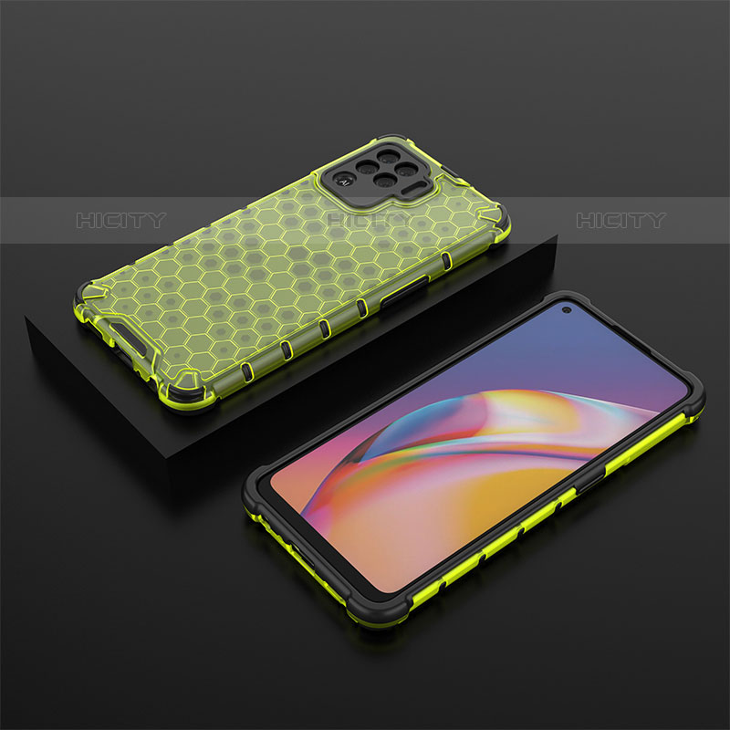 Carcasa Bumper Funda Silicona Transparente 360 Grados AM3 para Oppo F19 Pro