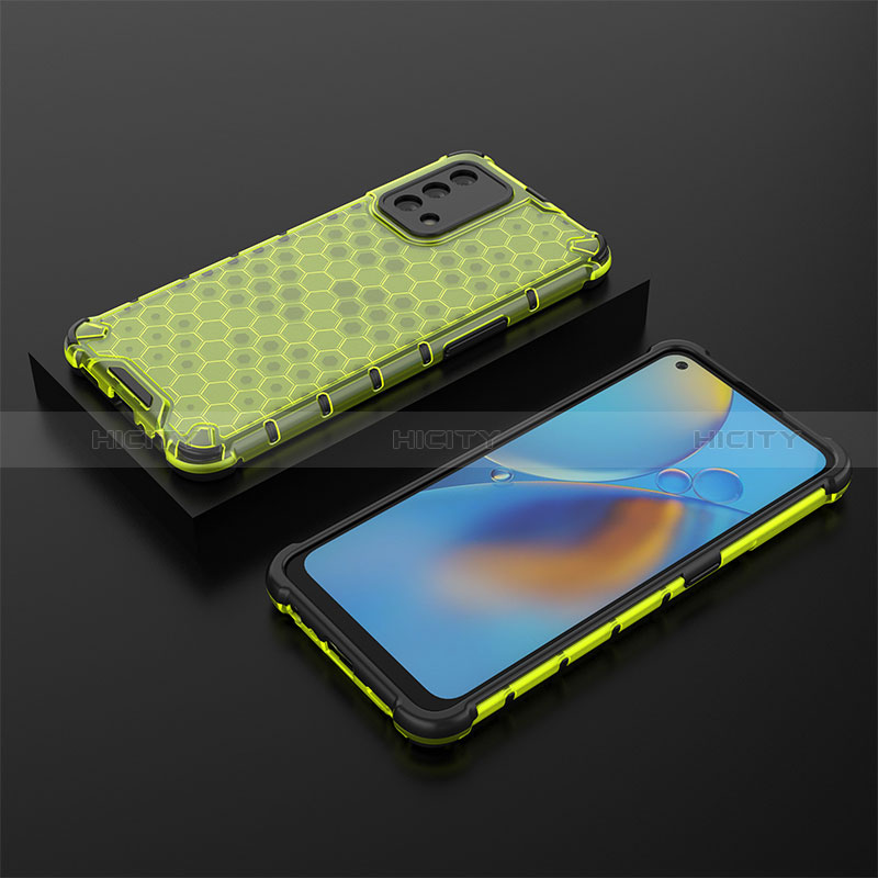 Carcasa Bumper Funda Silicona Transparente 360 Grados AM3 para Oppo F19s Verde