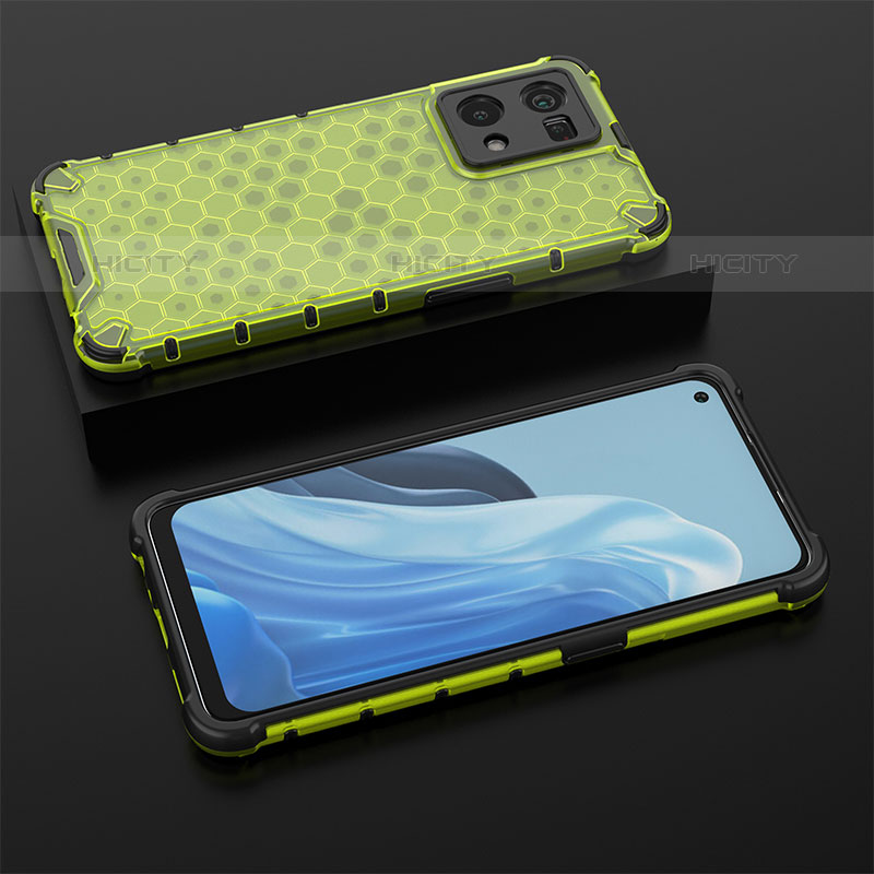 Carcasa Bumper Funda Silicona Transparente 360 Grados AM3 para Oppo F21 Pro 4G