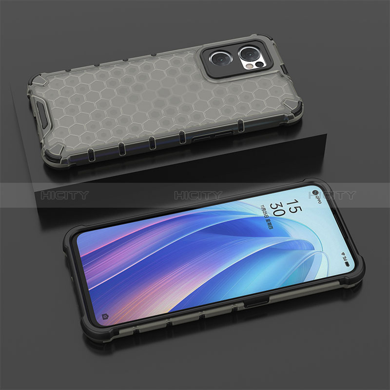 Carcasa Bumper Funda Silicona Transparente 360 Grados AM3 para Oppo Find X5 Lite 5G