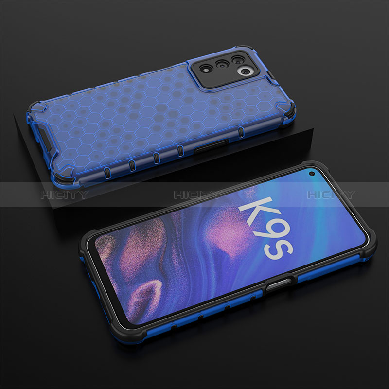 Carcasa Bumper Funda Silicona Transparente 360 Grados AM3 para Oppo K9S 5G