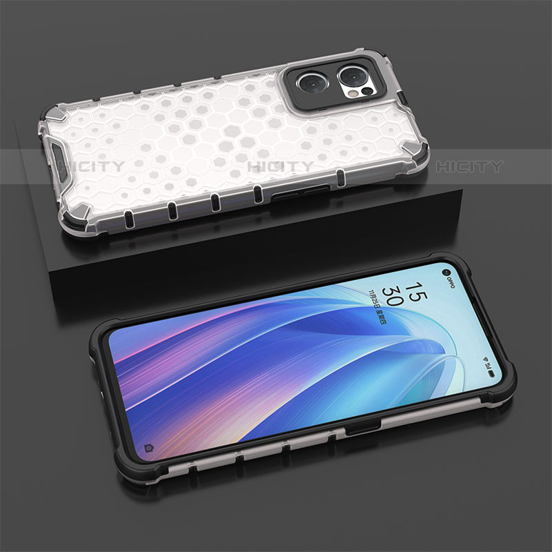 Carcasa Bumper Funda Silicona Transparente 360 Grados AM3 para Oppo Reno7 5G