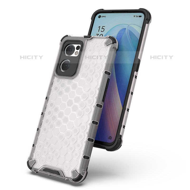 Carcasa Bumper Funda Silicona Transparente 360 Grados AM3 para Oppo Reno7 5G