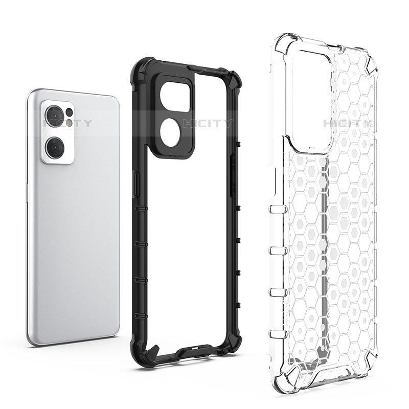 Carcasa Bumper Funda Silicona Transparente 360 Grados AM3 para Oppo Reno7 5G