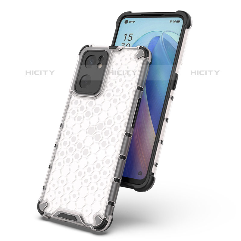 Carcasa Bumper Funda Silicona Transparente 360 Grados AM3 para Oppo Reno7 SE 5G