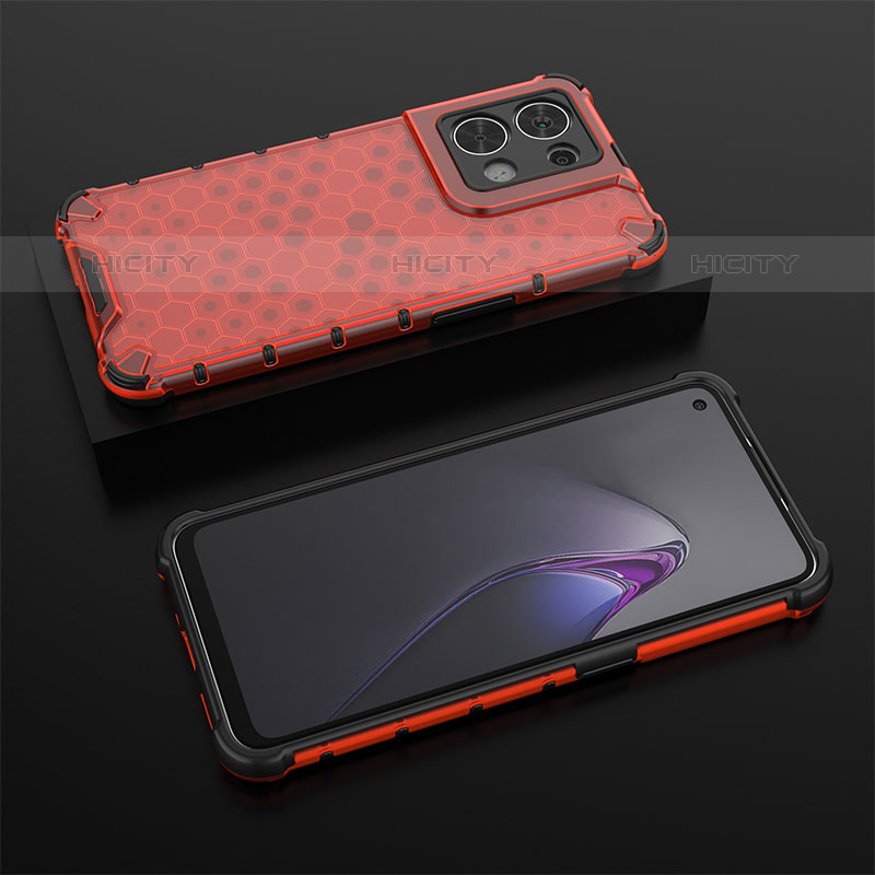 Carcasa Bumper Funda Silicona Transparente 360 Grados AM3 para Oppo Reno8 5G