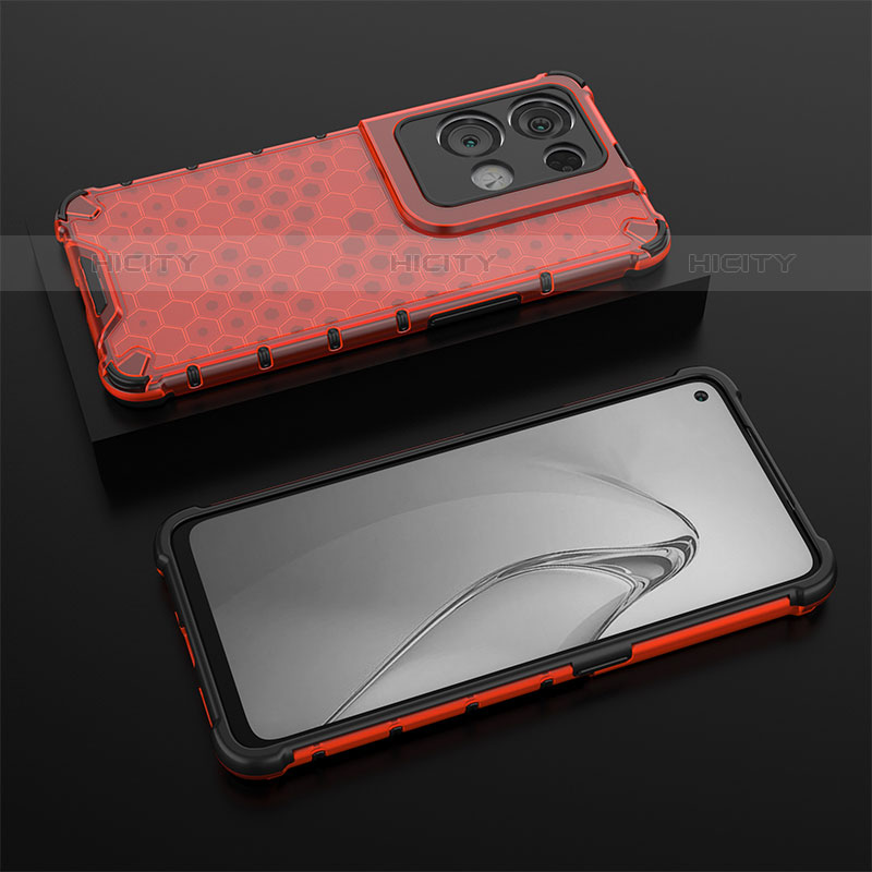 Carcasa Bumper Funda Silicona Transparente 360 Grados AM3 para Oppo Reno8 Pro 5G