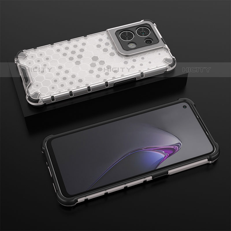 Carcasa Bumper Funda Silicona Transparente 360 Grados AM3 para Oppo Reno9 5G