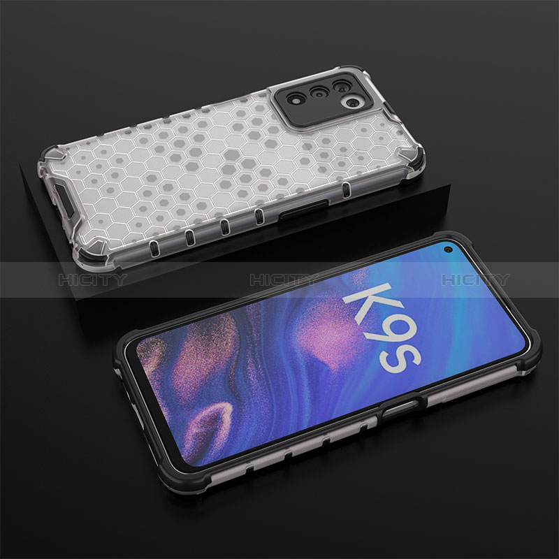 Carcasa Bumper Funda Silicona Transparente 360 Grados AM3 para Realme 9 SE 5G Blanco