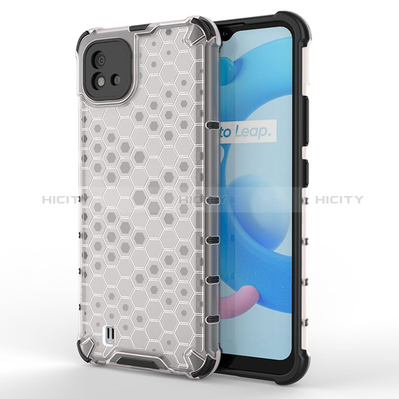 Carcasa Bumper Funda Silicona Transparente 360 Grados AM3 para Realme C11 (2021)