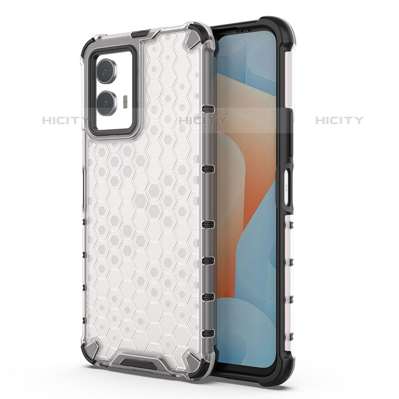 Carcasa Bumper Funda Silicona Transparente 360 Grados AM3 para Vivo iQOO U5 5G