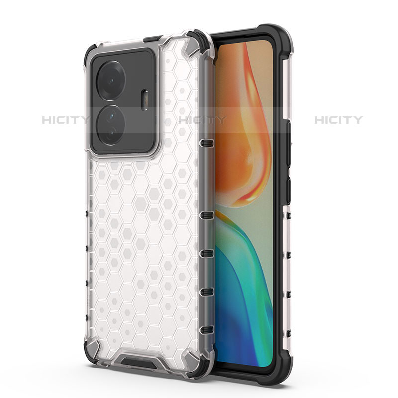 Carcasa Bumper Funda Silicona Transparente 360 Grados AM3 para Vivo iQOO Z6 Pro 5G