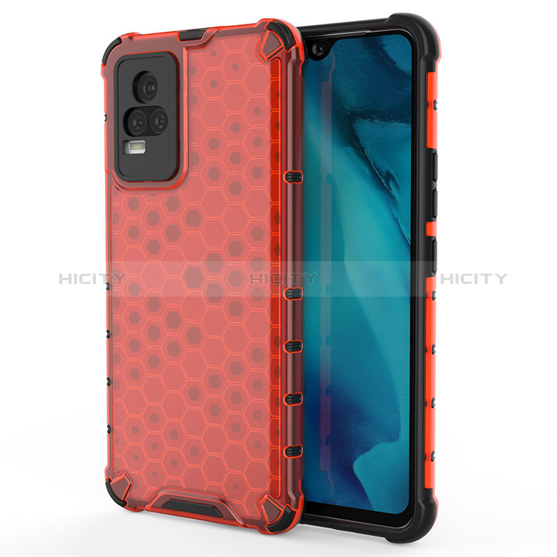 Carcasa Bumper Funda Silicona Transparente 360 Grados AM3 para Vivo V21e 4G