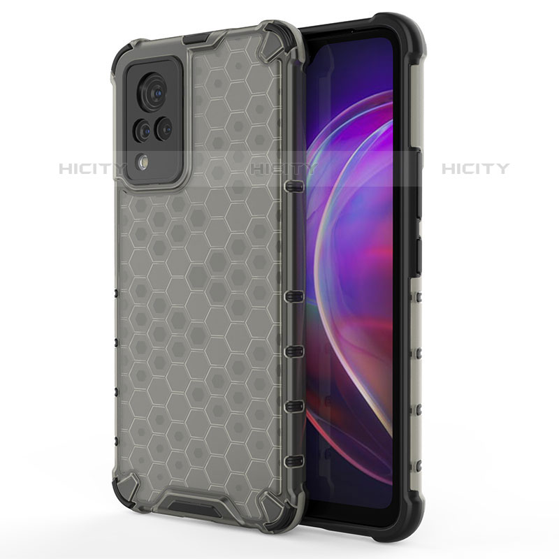 Carcasa Bumper Funda Silicona Transparente 360 Grados AM3 para Vivo V21s 5G