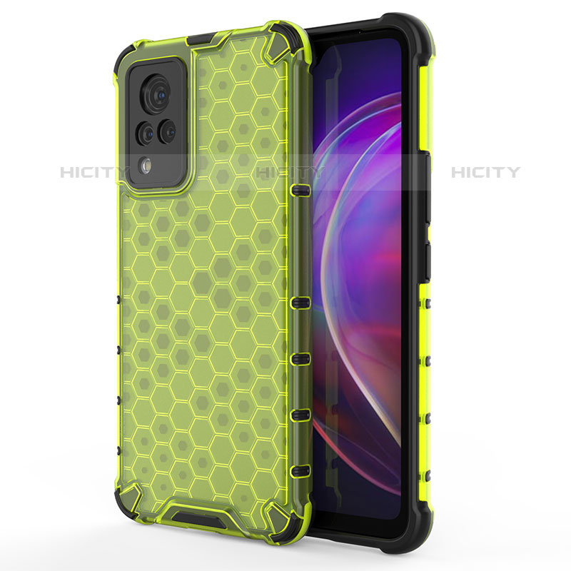 Carcasa Bumper Funda Silicona Transparente 360 Grados AM3 para Vivo V21s 5G