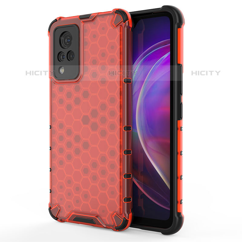 Carcasa Bumper Funda Silicona Transparente 360 Grados AM3 para Vivo V21s 5G