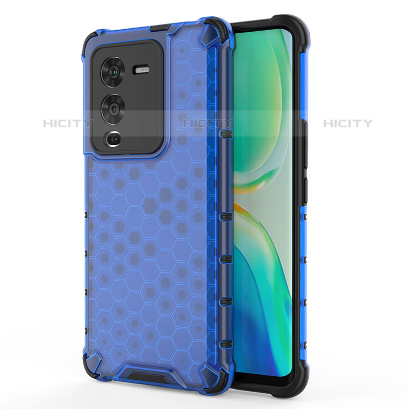 Carcasa Bumper Funda Silicona Transparente 360 Grados AM3 para Vivo V25 Pro 5G