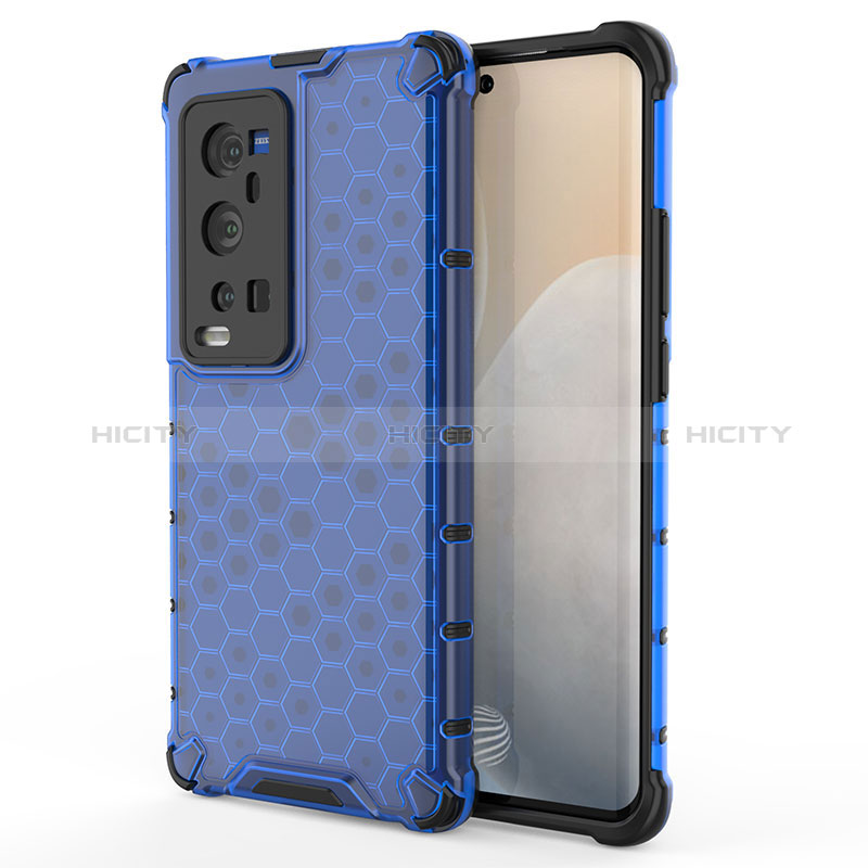 Carcasa Bumper Funda Silicona Transparente 360 Grados AM3 para Vivo X60 Pro+ Plus 5G