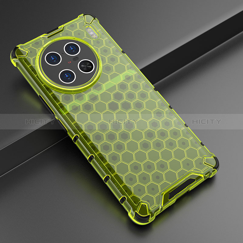 Carcasa Bumper Funda Silicona Transparente 360 Grados AM3 para Vivo X90 Pro+ Plus 5G Verde