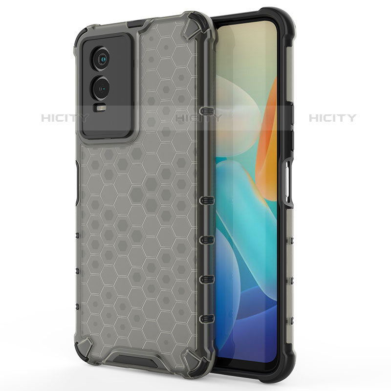 Carcasa Bumper Funda Silicona Transparente 360 Grados AM3 para Vivo Y74s 5G