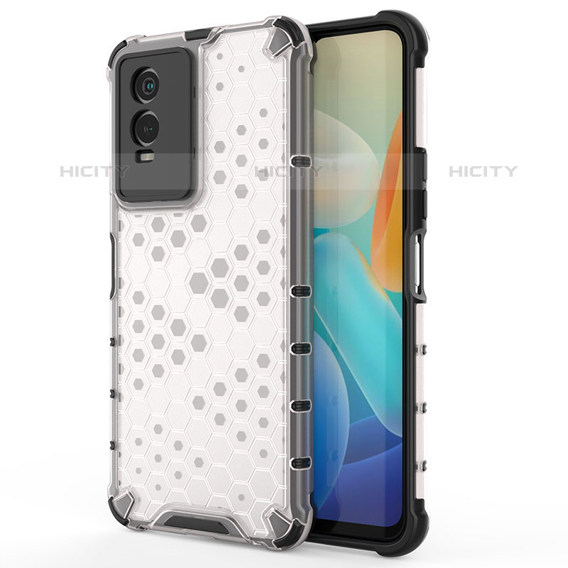 Carcasa Bumper Funda Silicona Transparente 360 Grados AM3 para Vivo Y74s 5G