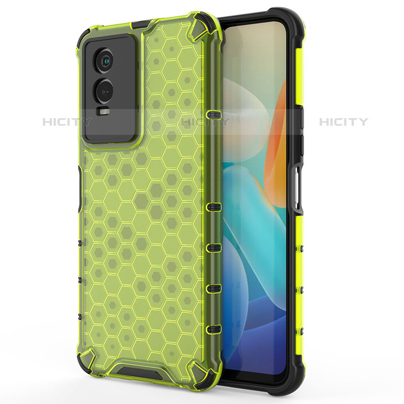 Carcasa Bumper Funda Silicona Transparente 360 Grados AM3 para Vivo Y74s 5G