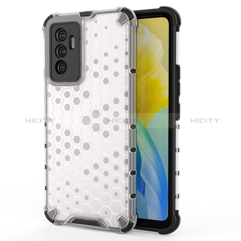 Carcasa Bumper Funda Silicona Transparente 360 Grados AM3 para Vivo Y75 4G