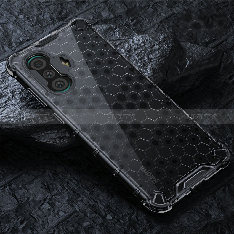 Carcasa Bumper Funda Silicona Transparente 360 Grados AM3 para Xiaomi Poco F3 GT 5G Negro