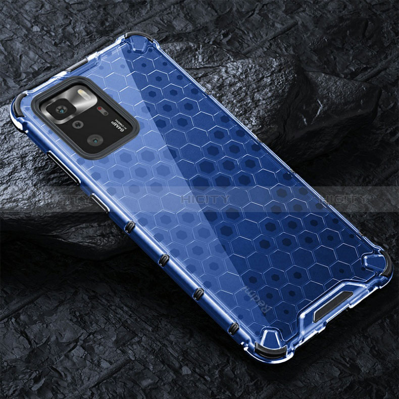 Carcasa Bumper Funda Silicona Transparente 360 Grados AM3 para Xiaomi Redmi Note 10 Pro 5G