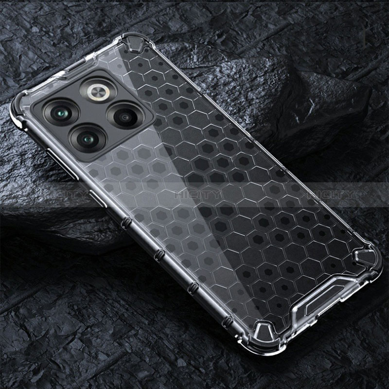 Carcasa Bumper Funda Silicona Transparente 360 Grados AM4 para OnePlus 10T 5G