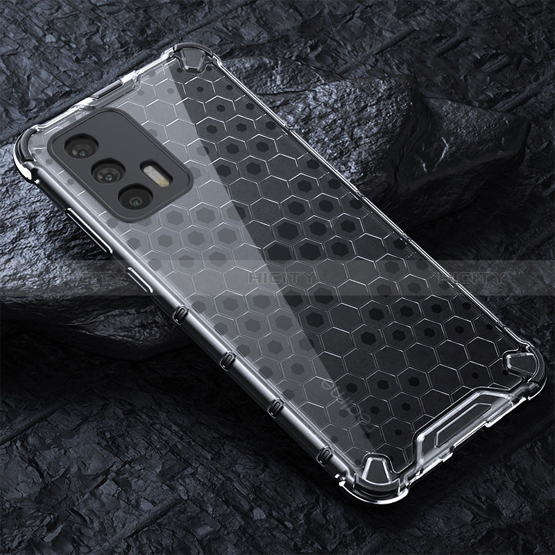 Carcasa Bumper Funda Silicona Transparente 360 Grados AM4 para Realme X7 Max 5G Gris