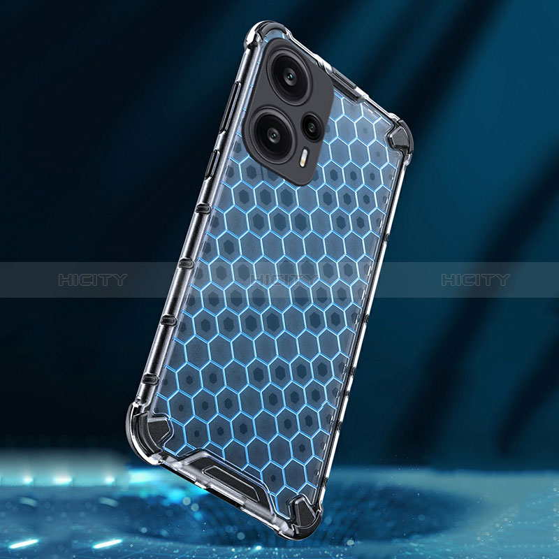 Carcasa Bumper Funda Silicona Transparente 360 Grados AM4 para Xiaomi Redmi Note 12 Turbo 5G