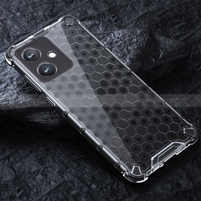 Carcasa Bumper Funda Silicona Transparente 360 Grados AM4 para Xiaomi Redmi Note 12R Pro 5G Gris