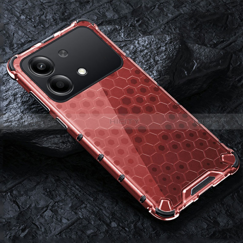 Carcasa Bumper Funda Silicona Transparente 360 Grados AM4 para Xiaomi Redmi Note 13R Pro 5G