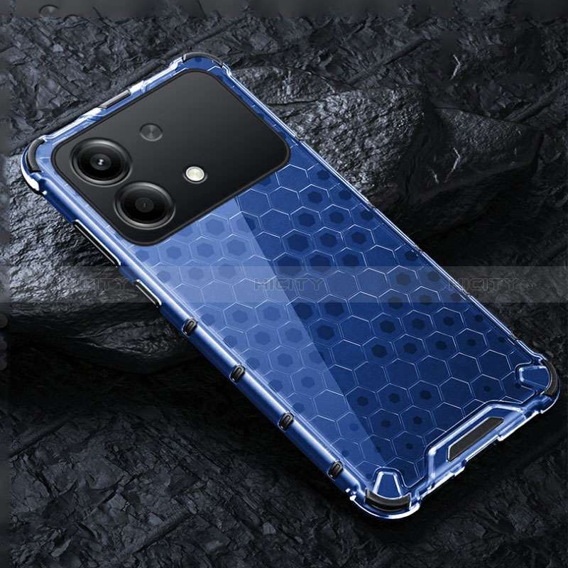 Carcasa Bumper Funda Silicona Transparente 360 Grados AM4 para Xiaomi Redmi Note 13R Pro 5G