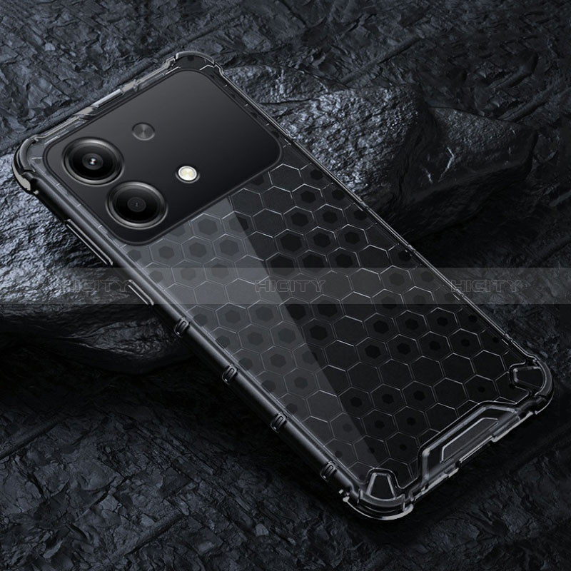 Carcasa Bumper Funda Silicona Transparente 360 Grados AM4 para Xiaomi Redmi Note 13R Pro 5G