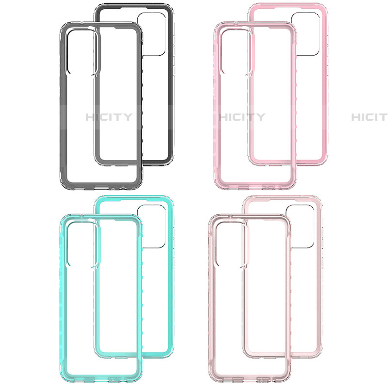 Carcasa Bumper Funda Silicona Transparente 360 Grados JX1 para Samsung Galaxy A52 5G