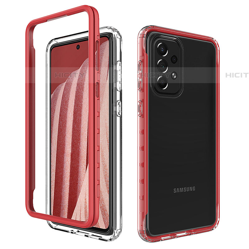 Carcasa Bumper Funda Silicona Transparente 360 Grados JX1 para Samsung Galaxy A73 5G