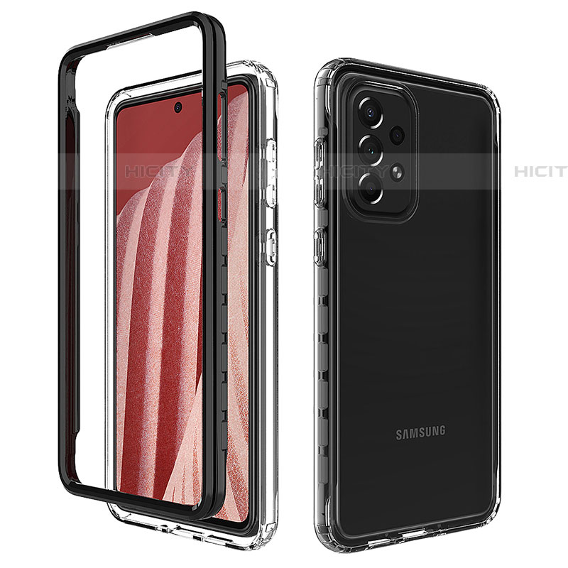 Carcasa Bumper Funda Silicona Transparente 360 Grados JX1 para Samsung Galaxy A73 5G