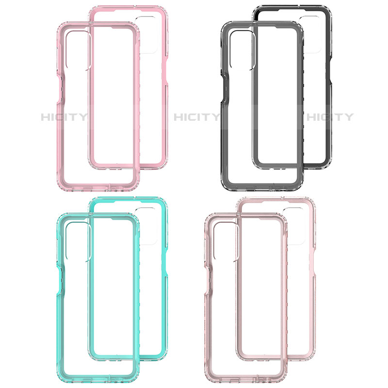 Carcasa Bumper Funda Silicona Transparente 360 Grados JX1 para Samsung Galaxy M32 5G