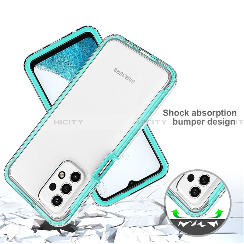 Carcasa Bumper Funda Silicona Transparente 360 Grados JX2 para Samsung Galaxy A23 4G