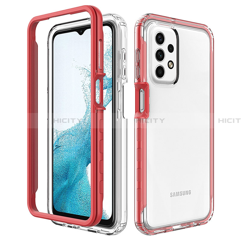 Carcasa Bumper Funda Silicona Transparente 360 Grados JX2 para Samsung Galaxy A23 4G