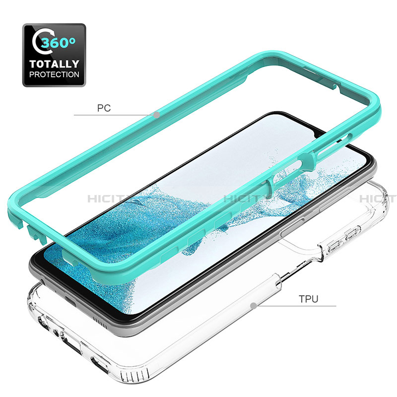 Carcasa Bumper Funda Silicona Transparente 360 Grados JX2 para Samsung Galaxy A23 4G