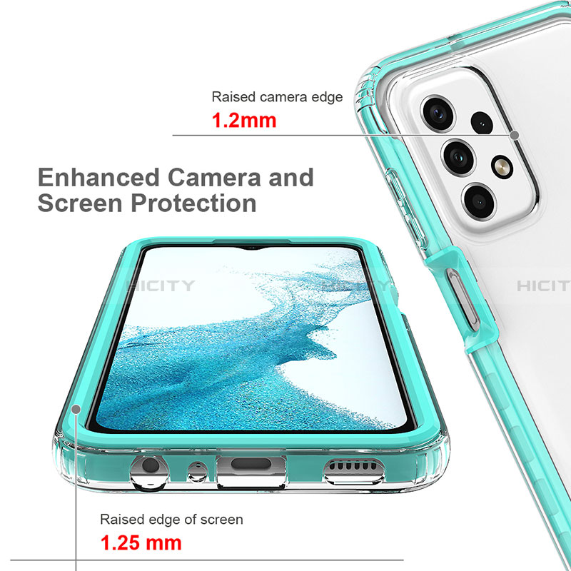 Carcasa Bumper Funda Silicona Transparente 360 Grados JX2 para Samsung Galaxy A23 4G