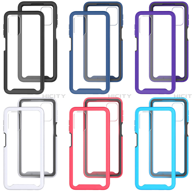 Carcasa Bumper Funda Silicona Transparente 360 Grados JX2 para Samsung Galaxy A32 4G