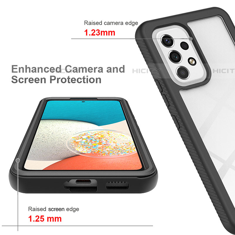 Carcasa Bumper Funda Silicona Transparente 360 Grados JX2 para Samsung Galaxy A53 5G